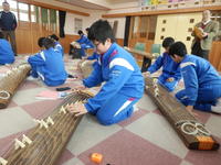 真剣な表情の１年生