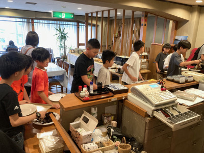 修学旅行　朝食１