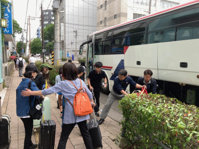 修学旅行　チェックアウト３