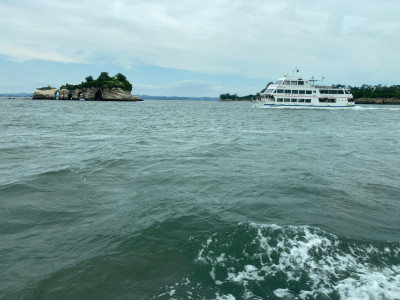 修学旅行　遊覧船４