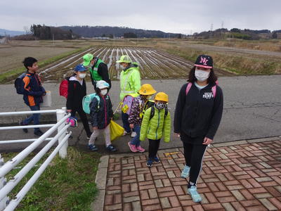 はじめての集団登校