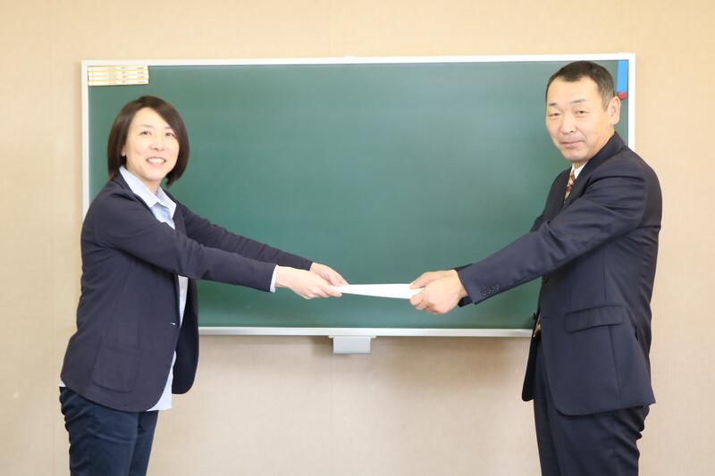 磐梯の教育再デザイン構想委員会より答申を受けました